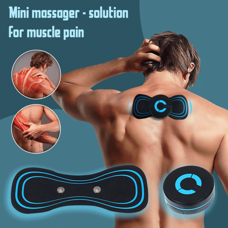 Mini 6 Module Electric Neck Muscle Massager for Pain Relief